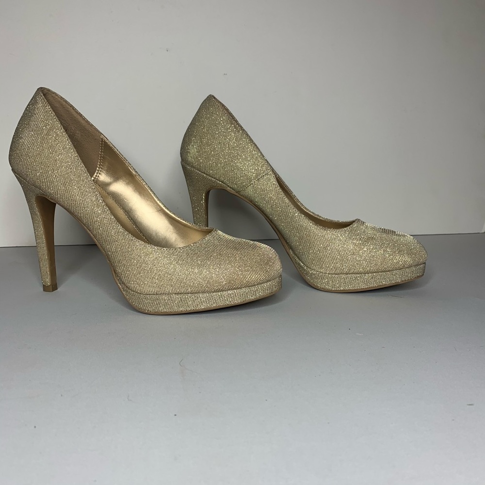 Fioni Night Gold High Heels